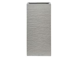 Plant Pot Fibre Clay Taupe 33 x 33 x 70 cm DION