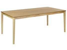 Dining Table 200 x 100 cm Light Wood ERMELO