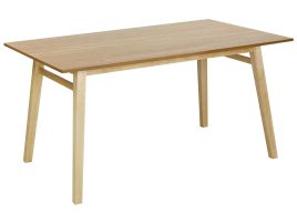 Dining Table 150 x 90 cm Light Wood VARLEY
