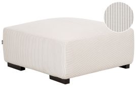 Jumbo Cord Ottoman Off-White LUNGO