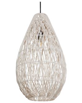 Rope Pendant Lamp Beige ANNOTTO