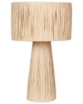 Raffia Table Lamp Natural WELMEL