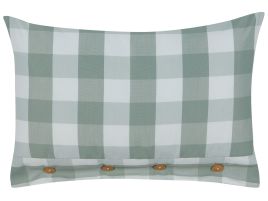 Cushion Checked 40x60cm Mint Green