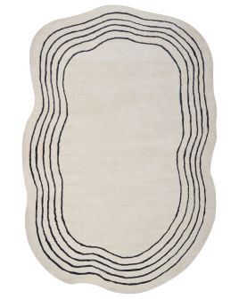 Viscose Area Rug 200x300cm Beige