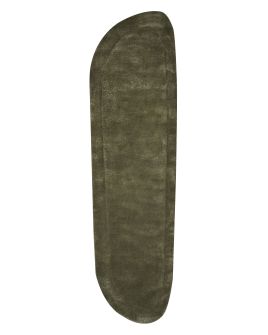 Viscose Area Rug 80x250cm Dark Green