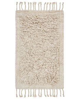 Cotton Bath Mat 50x80cm Beige