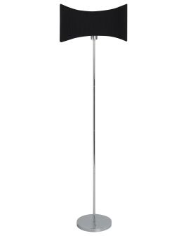 Metal Floor Lamp Silver CALVILLO