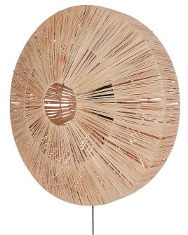 Straw Wall Lamp Natural LUMUT