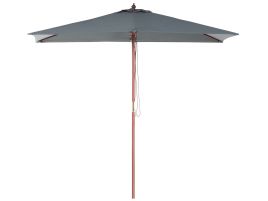 Garden Market Parasol 1.44 x 1.95 m Grey FLAMENCO