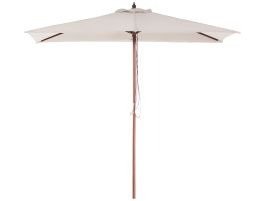 Garden Market Parasol 1.44 x 1.95 m Beige FLAMENCO