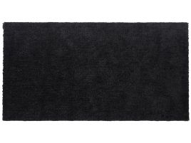 Shaggy Area Rug 80x150cm Black
