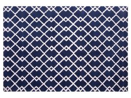 Area Rug 140x200cm Blue