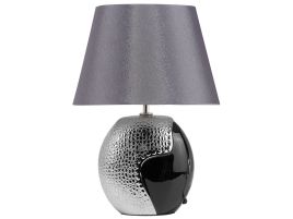 Ceramic Table Lamp Silver ARGUN