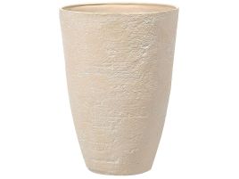 Plant Pot 51 x 51 x 71 cm Beige CAMIA
