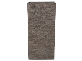 Plant Pot 40 x 40 x 81 cm Brown GAZA