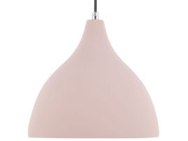 Concrete Pendant Lamp Pink LAMBRO