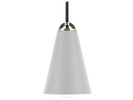 Metal Pendant Lamp Grey CARES