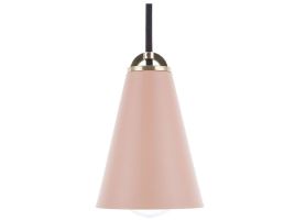 Metal Pendant Lamp Pink CARES
