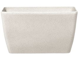 Flower Pot Stone Beige 74 x 32 x 45 cm BARIS