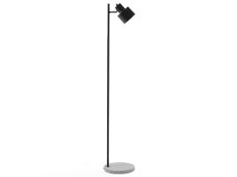 Metal Floor Lamp Black CORBONES