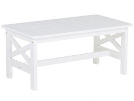 Wooden Garden Table White BALTIC