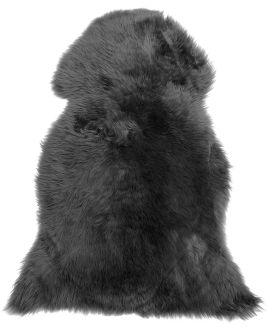 Sheepskin Rug Black
