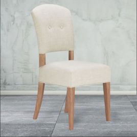 Willow Whisper Pair of Dining Chair - White