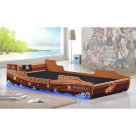 Devon Caribbean Pirate Ship Bed - Single