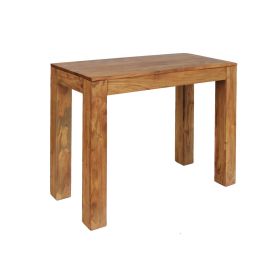 Kettering Sand-Colored Wood Console Tables - Light Oak