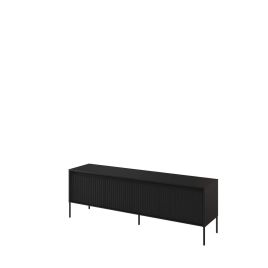 TRADESSA TV Unit 167cm - Black Matt