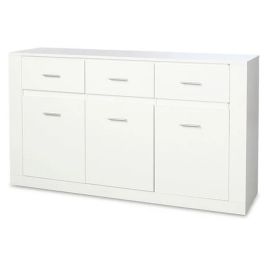 Bravo-09 Large Sideboard Cabinet - White Matt