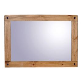 Alchemy Wall Mirror 36×24 - Light Pine