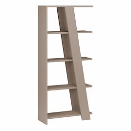 NARA 5 Tier Shelving Display Unit - Taupe