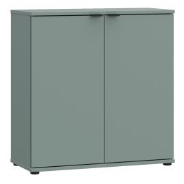 HELION 2 Door Sideboard Cupboard - Sage Green