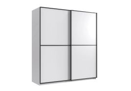 URBAN 2 Door Sliding Wardrobe White - 180cm