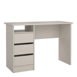 WRENTON Office Desk with 3 Drawers - Cashmere