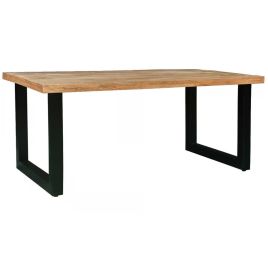 Sefton Industrial XL Dining Table 90x180cm - Brown