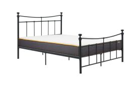 Birlea Emily Black Metal Bed Frame - Double 4ft6