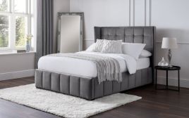 Gatsby Bed 150cm - Light Grey
