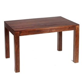 Stella Dark Mango 6ft Large Dining Table - Walnut