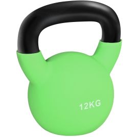 HERON Soft Kettlebell Kettle Bell with Non Slip Handle Green