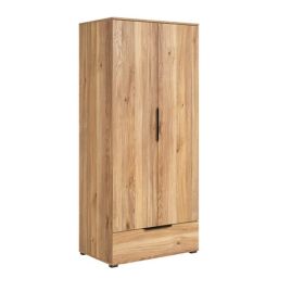 Wardrobe - TIVERTON 2 Door Wardrobe Oak Mauvella 86cm