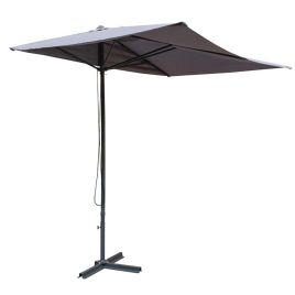 Dobson Half Parasol with UV Treated Canopy