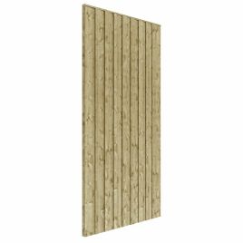 Traditional Style Pressure Treated 3x6 Vertical Board Panel Lap Gate