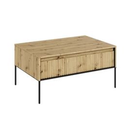 Coffee Table - BURGOS Coffee Table Oak Artisan 100cm