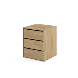 Bravo-13 Storage Cabinet - Oak Shetland