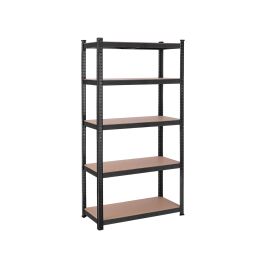 5-Tier Steel Shelving Unit 40 x 90 x 180 cm
