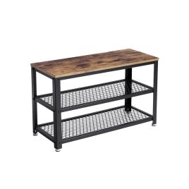 Industrial Storage Shoe Bench