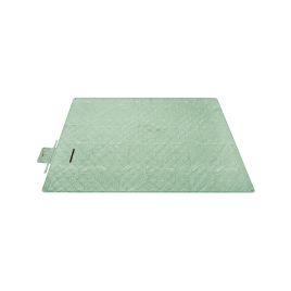 Picnic Blanket - GRANOS Leaf Pattern Outdoor Blanket 300 x 200 cm - Mint Green