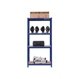 Storage Shelf - VERTTO 4 Tier Metal Storage Rack - Blue